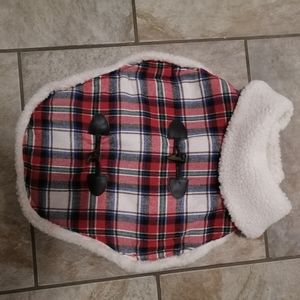 Plaid Lined Pet Coat / Jacket